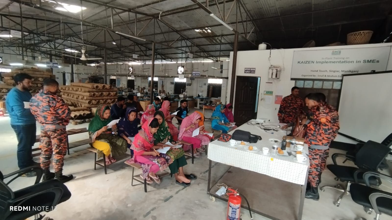 Hand Touch Conducts Comprehensive Fire Safety Training